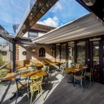 Outdoor Covered Seating Area